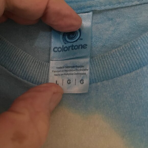 Vintage Rare Tie Dye Miami Dolphins "Football Unites" T-Shirt Men L - Picture 4 of 4